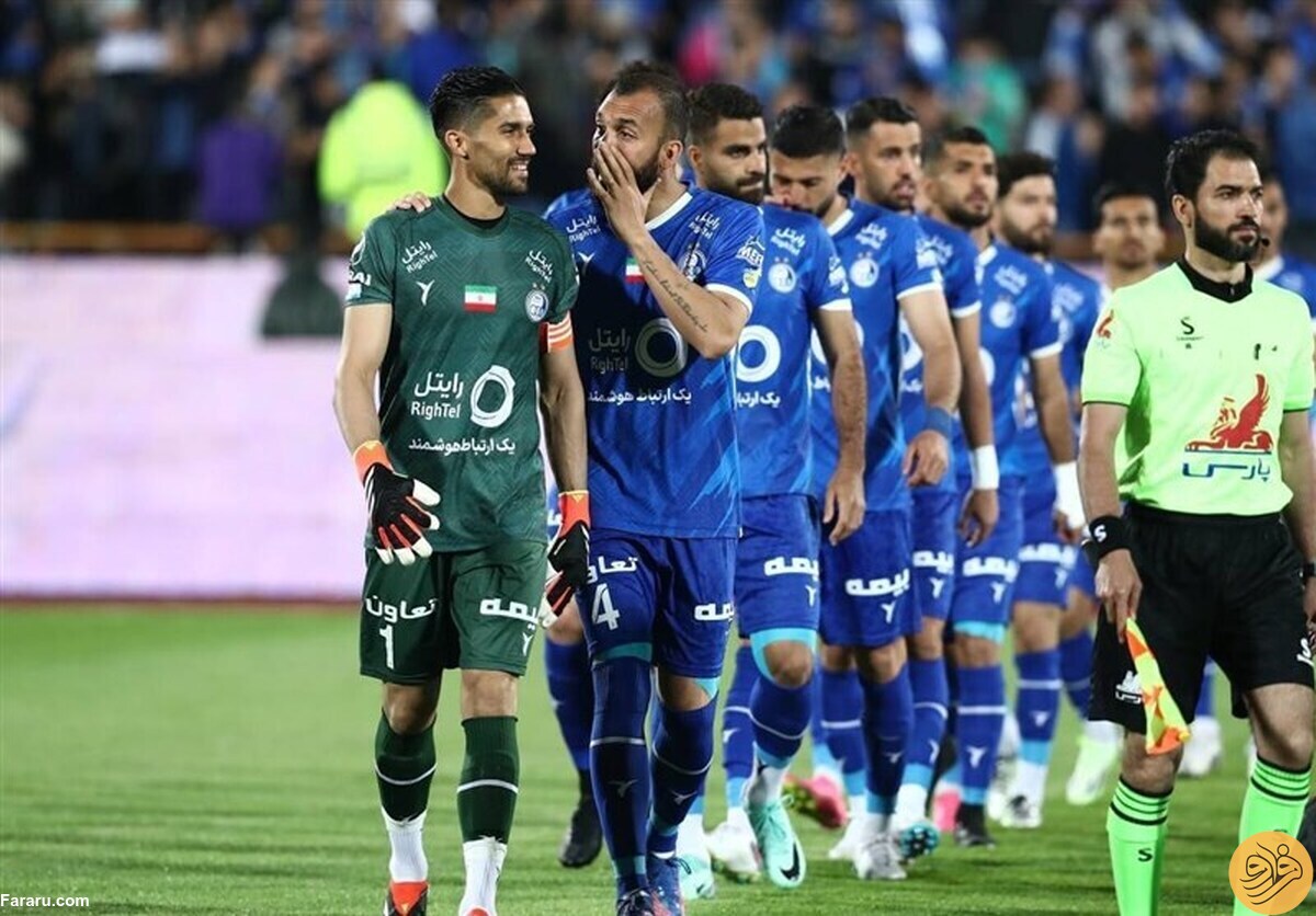 (عکس) اقدام عجیب و جنجالی استقلال علیه پرسپولیس!