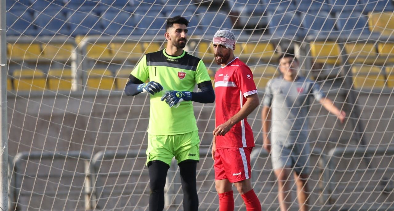 عکس| یادگاری دردناک مدافع پرسپولیس!