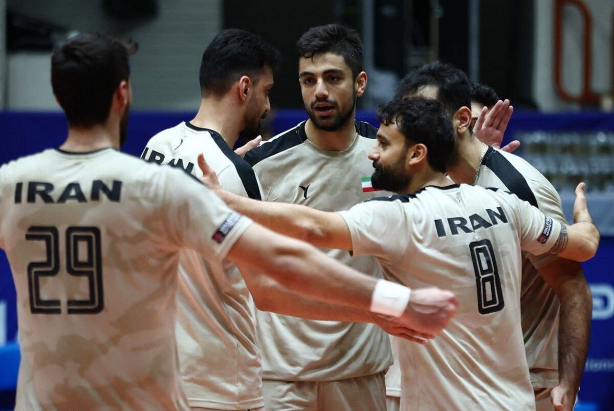 غلبه تیم ملی والیبال ایران بر ایتالیا در دیداری تدارکاتی