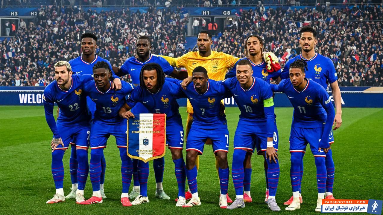 لیست تیم ملی فرانسه اعلام شد + عکس