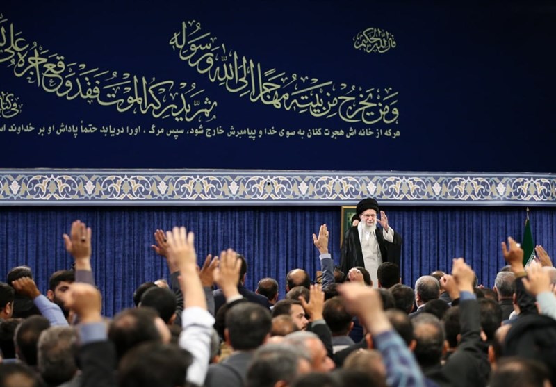 مراسم بزرگداشت شهید رئیسی با حضور امام خامنه‌ای