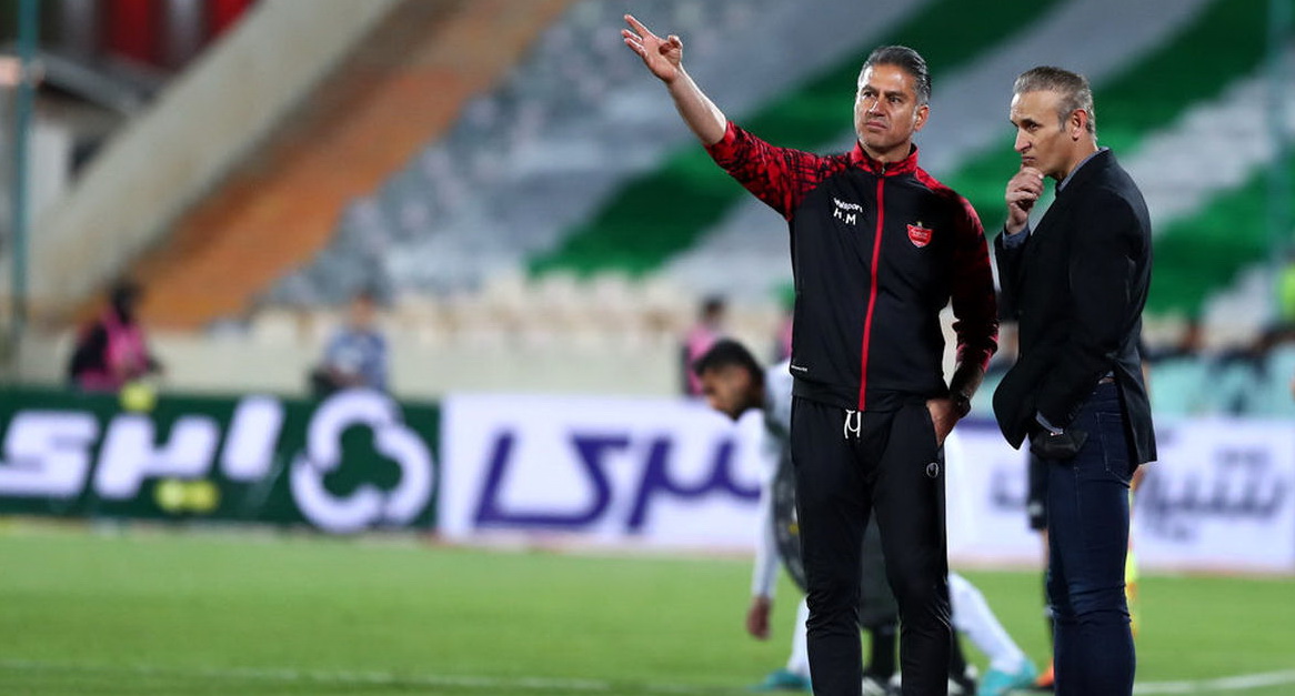 مربی پرسپولیس به نساجی برنامه داد
