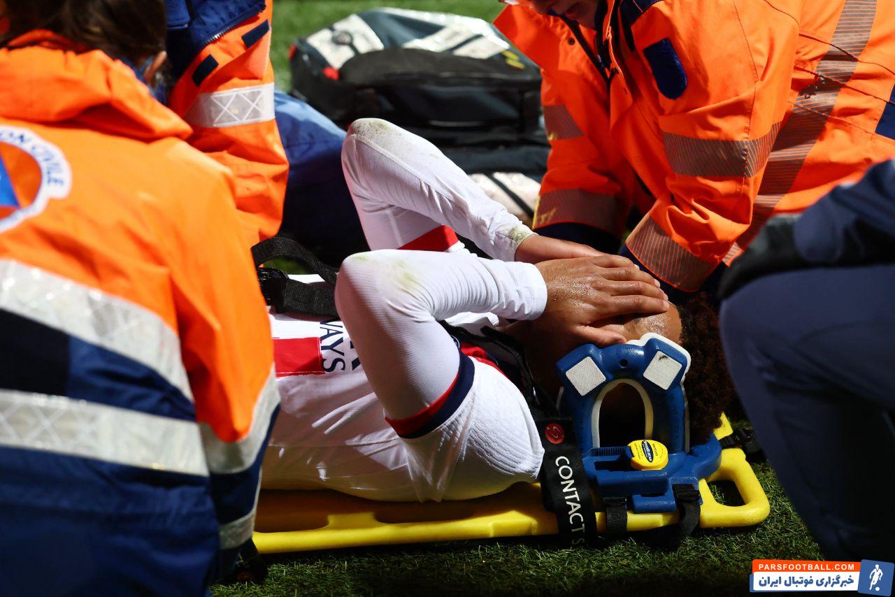 مصدومیت شدید اشک ستاره پاری سن ژرمن را درآورد + عکس مصدومیت شدید اشک ستاره پاری سن ژرمن را درآورد + عکس