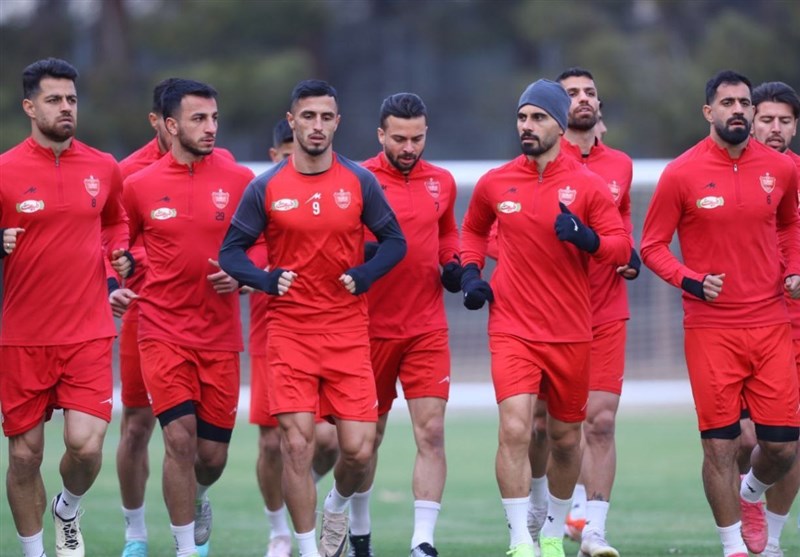 معارفه کارتال در تمرین پرسپولیس