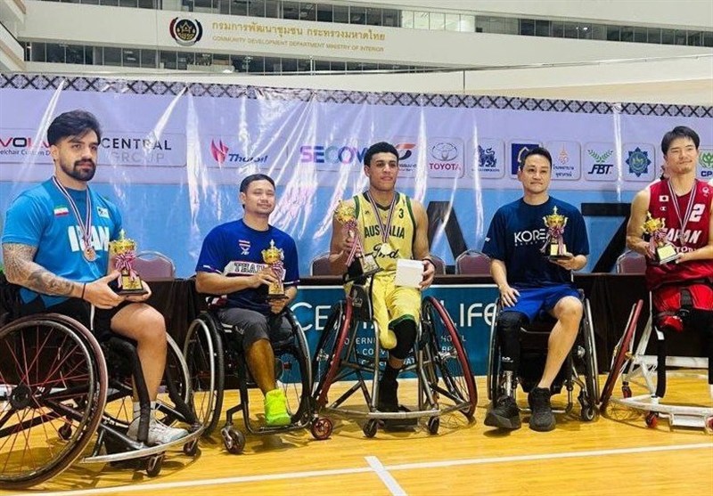 ملی‌پوشان بسکتبال با ویلچر ایران در جمع برترین‌های آسیا