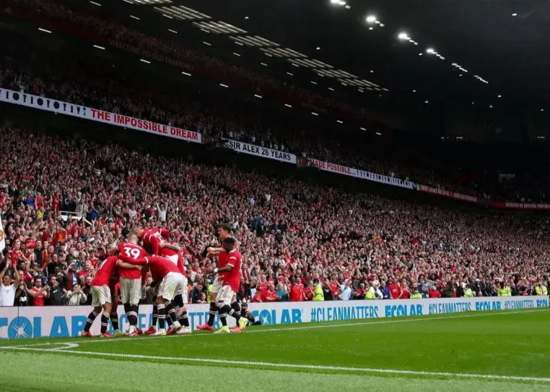 منچستریونایتد بالاتر از رئال مادرید و بارسلونا در این مورد خاص