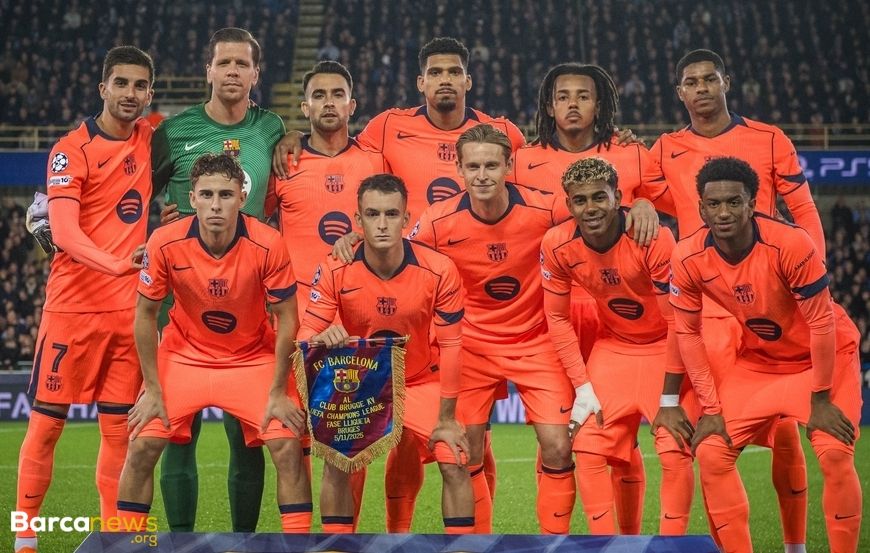 نمرات بازی کلوب بروژ ۳-۳ بارسلونا: کارلوس فوربس بهترین شد!