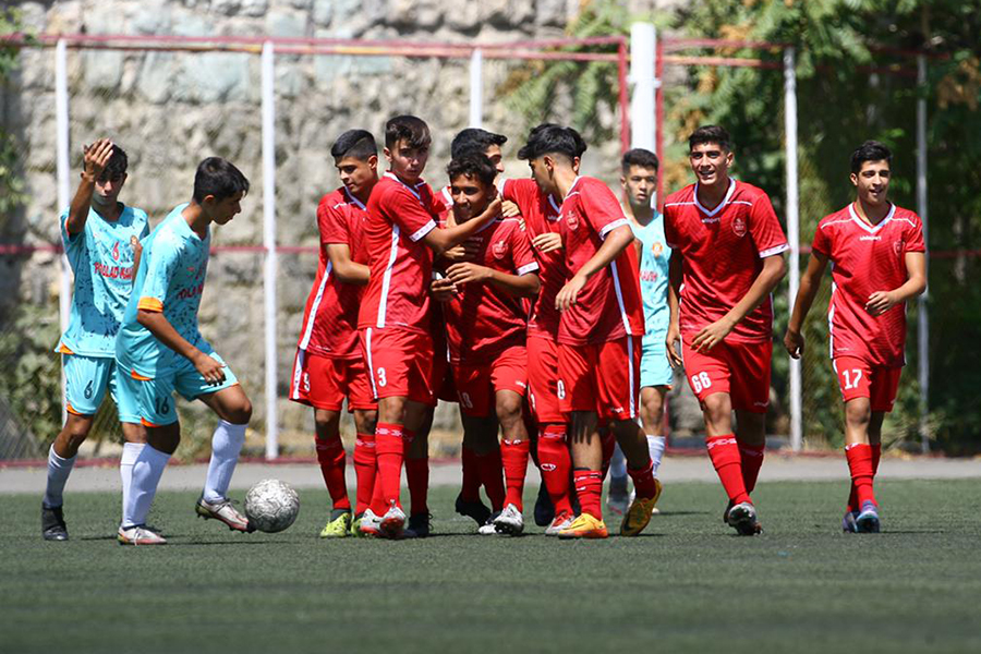 نوجوانان پرسپولیس با سومین پیروزی متوالی در صدر ماندند