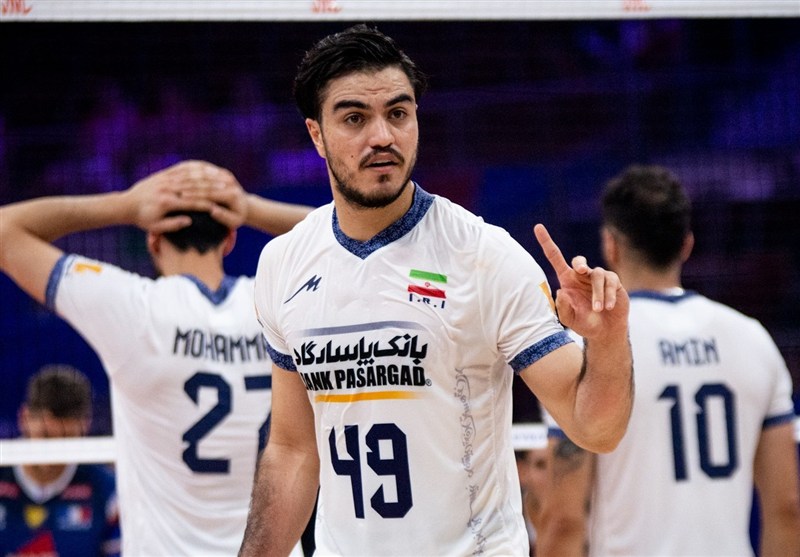 والیبال ترکیه| شریفی یاد صابر کاظمی را زنده کرد + عکس