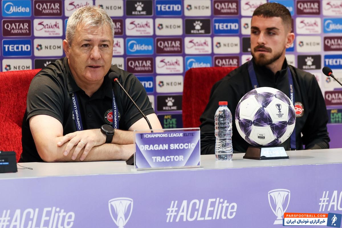 واکنش خاص اسکوچیچ به دیدار حساس تراکتور مقابل الشرطه عراق