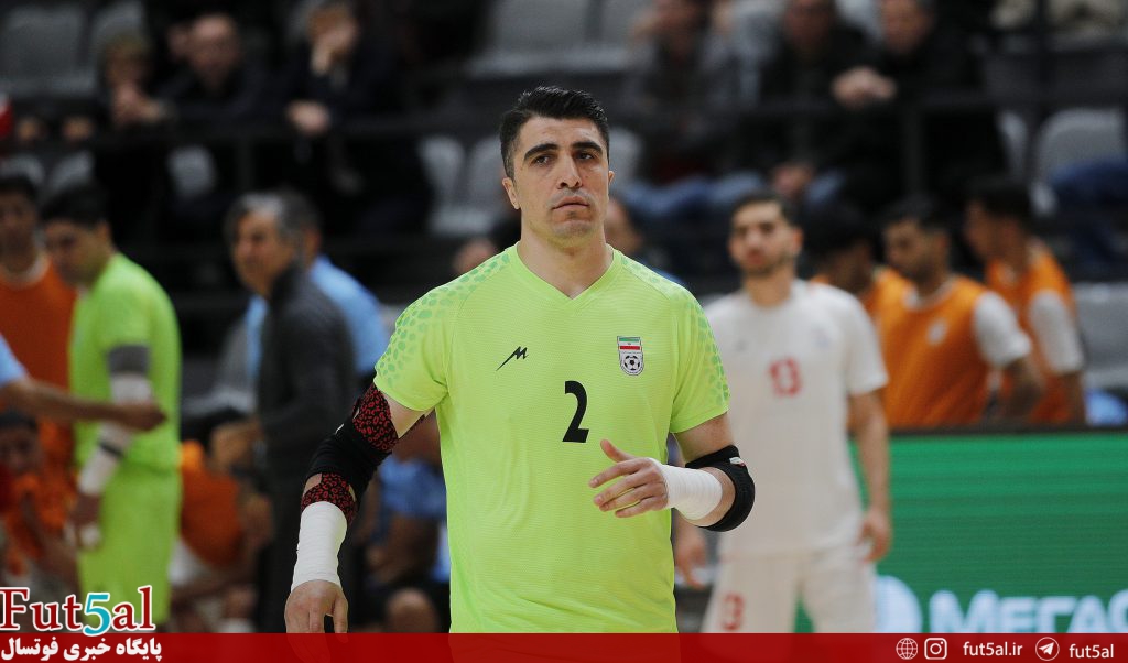 واکنش عجیب گلر ملی‌پوش به خط خوردن + عکس