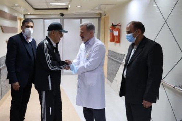 وزیر ورزش از بیمارستان مرخص شد