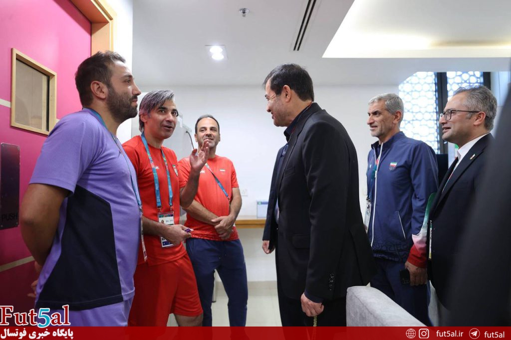 وزیر ورزش از محل اسکان تیم ملی فوتسال بازدید کرد