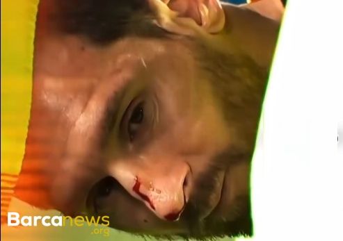 ویدیو: زمین فوتبال یا رینگ بوکس؟ مسی زیر مشت و لگد!