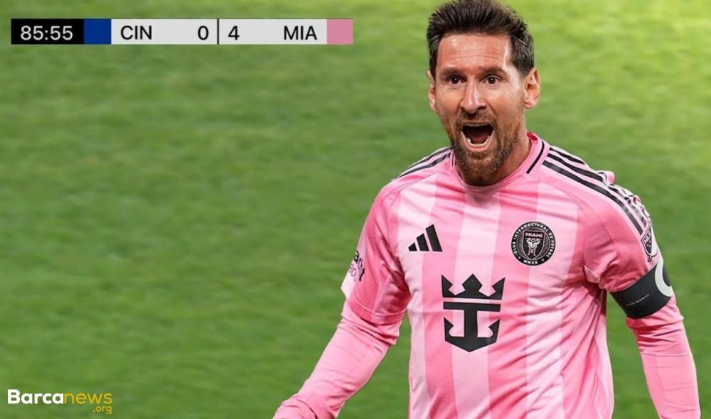 ویدیو: عملکرد فوق العاده مسی مقابل سینسیناتی (۱ گل و ۳ پاس گل)