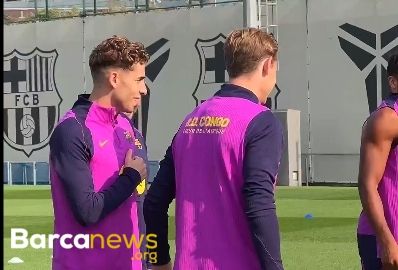 ویدیو: فرنکی دی یونگ و فرمین لوپز در تمرین حسابی کتک خوردند! 😍