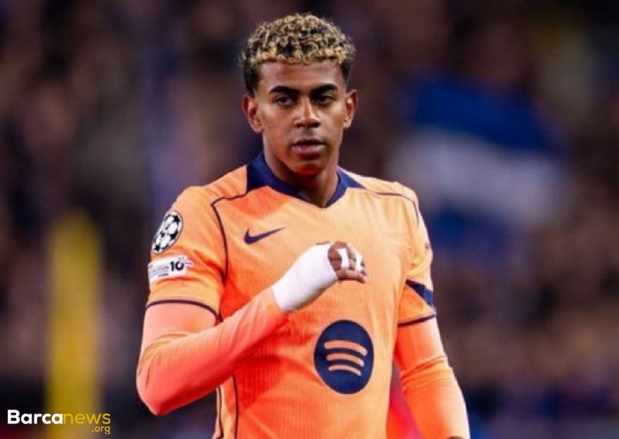 ویدیو: گل سوم بارسلونا به کلوب بروژ از روی حرکت لامین یامال