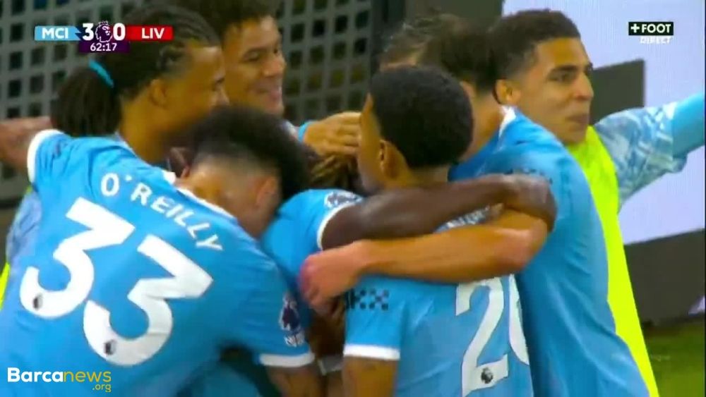 ویدیو: گل سوم منچسترسیتی به لیورپول (سوپر گل جرمی دوکو)