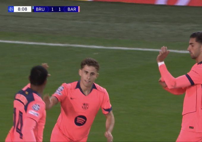 ویدیو: گل فران تورس به کلوب بروژ از روی پاس فرمین لوپز