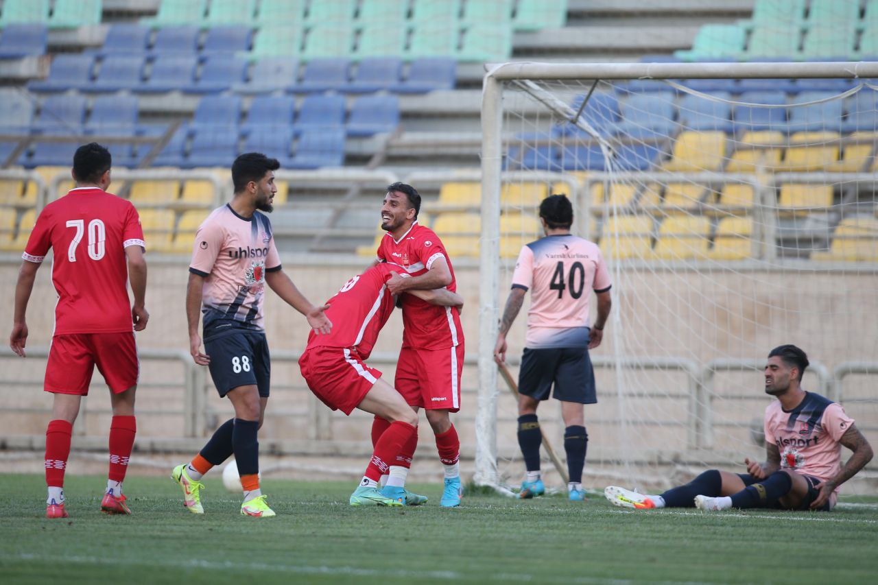 ویدیو: گل‌های پرسپولیس در دیدار دوستانه با نساجی