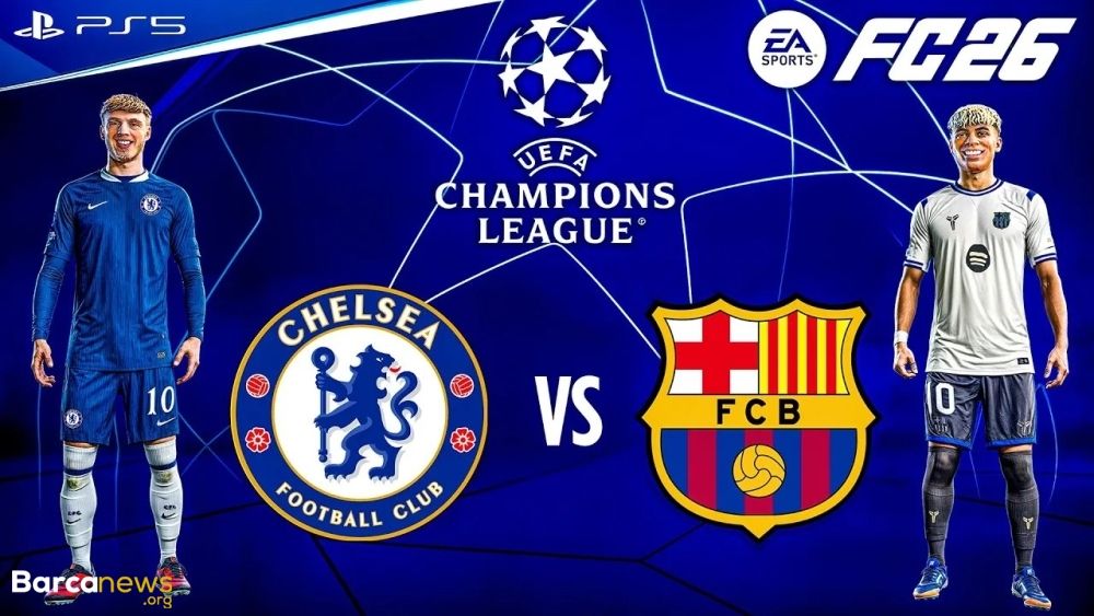 ویدیو: گیم پلی بازی چلسی و بارسلونا در FC26