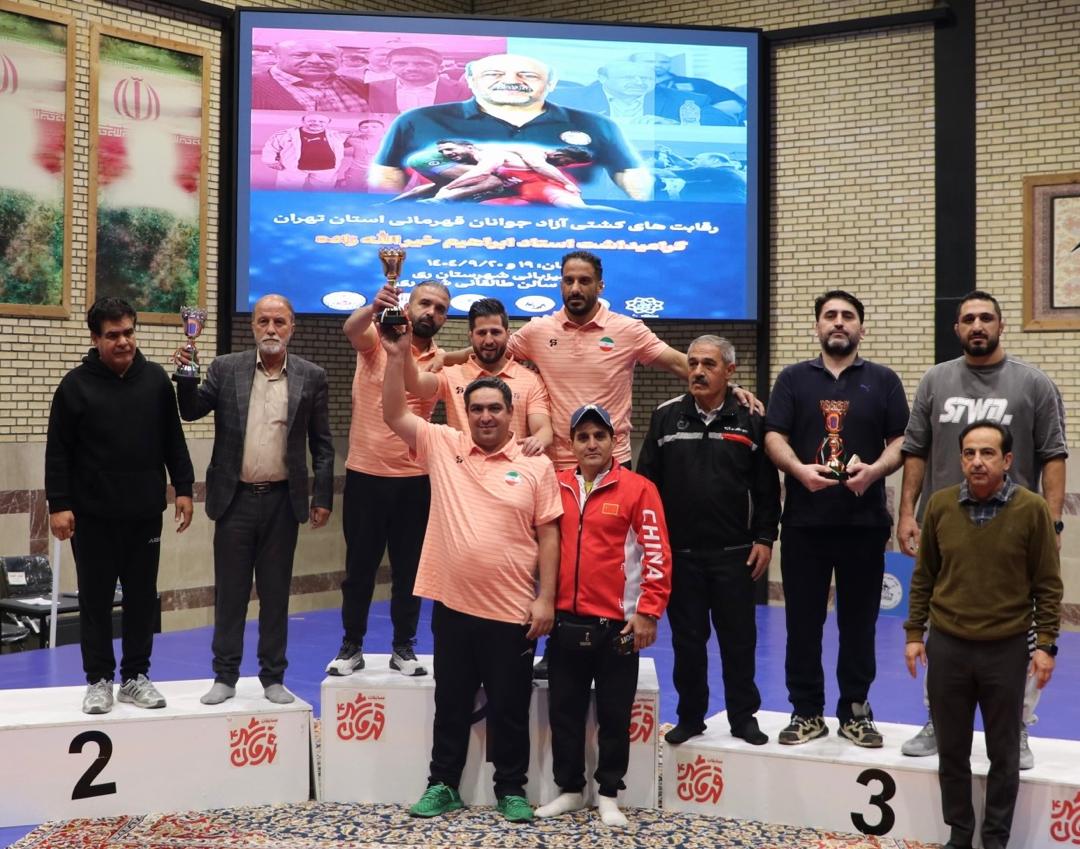 پایان رقابت‌های کشتی آزاد و فرنگی جوانان استان تهران با درخشش تیم‌های شهرری