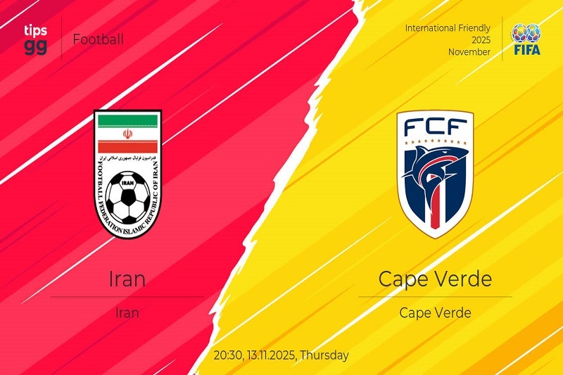 پخش زنده بازی ایران و کیپ ورد امروز ۲۲ آبان ۱۴۰۴ | تورنمنت العین