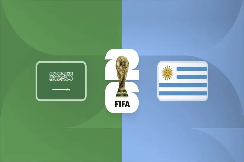 پخش زنده بازی عربستان و اروگوئه امروز ۲۶ خرداد ۱۴۰۵ | جام جهانی ۲۰۲۶