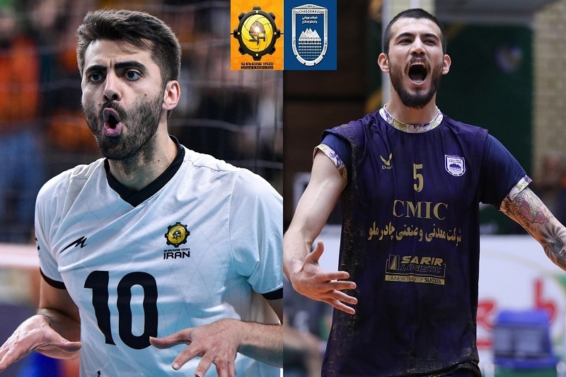 پخش زنده والیبال شهداب یزد و چادرملو اردکان ۸ فروردین ۱۴۰۴ | نیمه نهایی لیگ برتر والیبال ایران