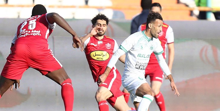 پرسپولیس ۰-۰ آلومینیوم / داور سر پرسپولیس ۱۰ نفره را بیخ تا بیخ برید!