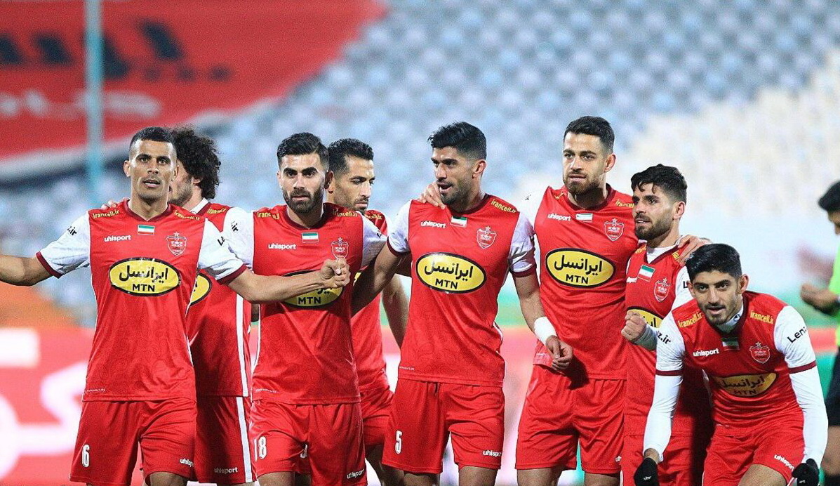 پرسپولیس ۵-۱ نساجی / قهرمانی نیم فصل بدون مهاجم تخصصی