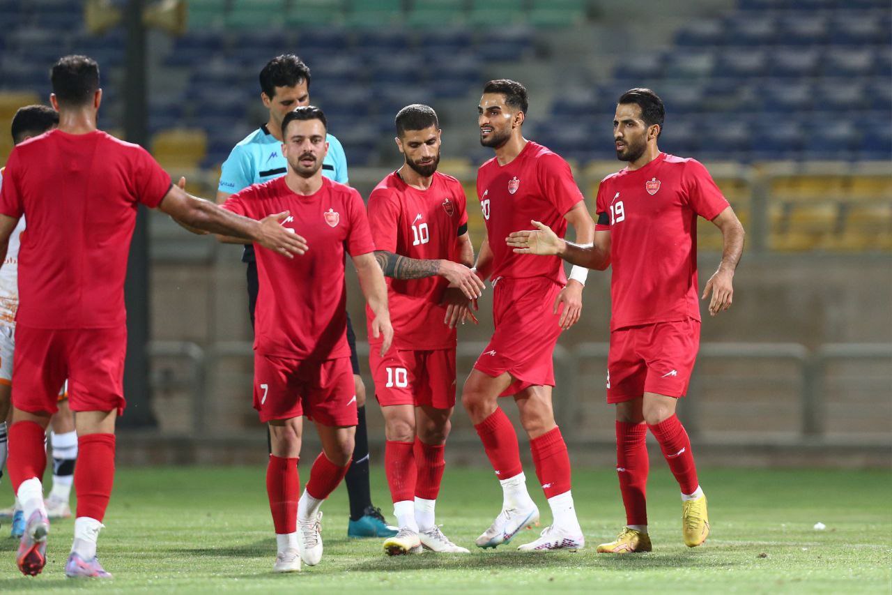 پنجمین برد پرسپولیس در آخرین دیدار تدارکاتی مقابل مس رفسنجان +تصاویر