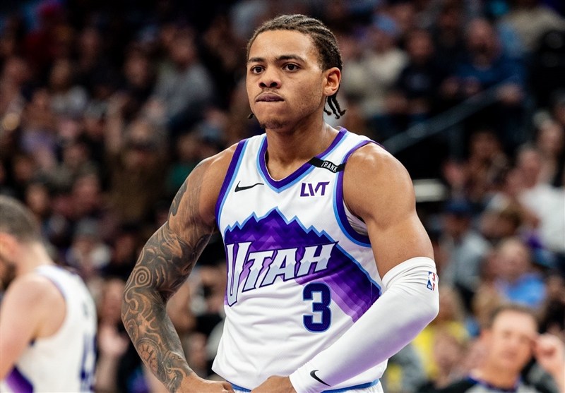 پیروزی تیم بسکتبال یوتا در ثانیه پایانی