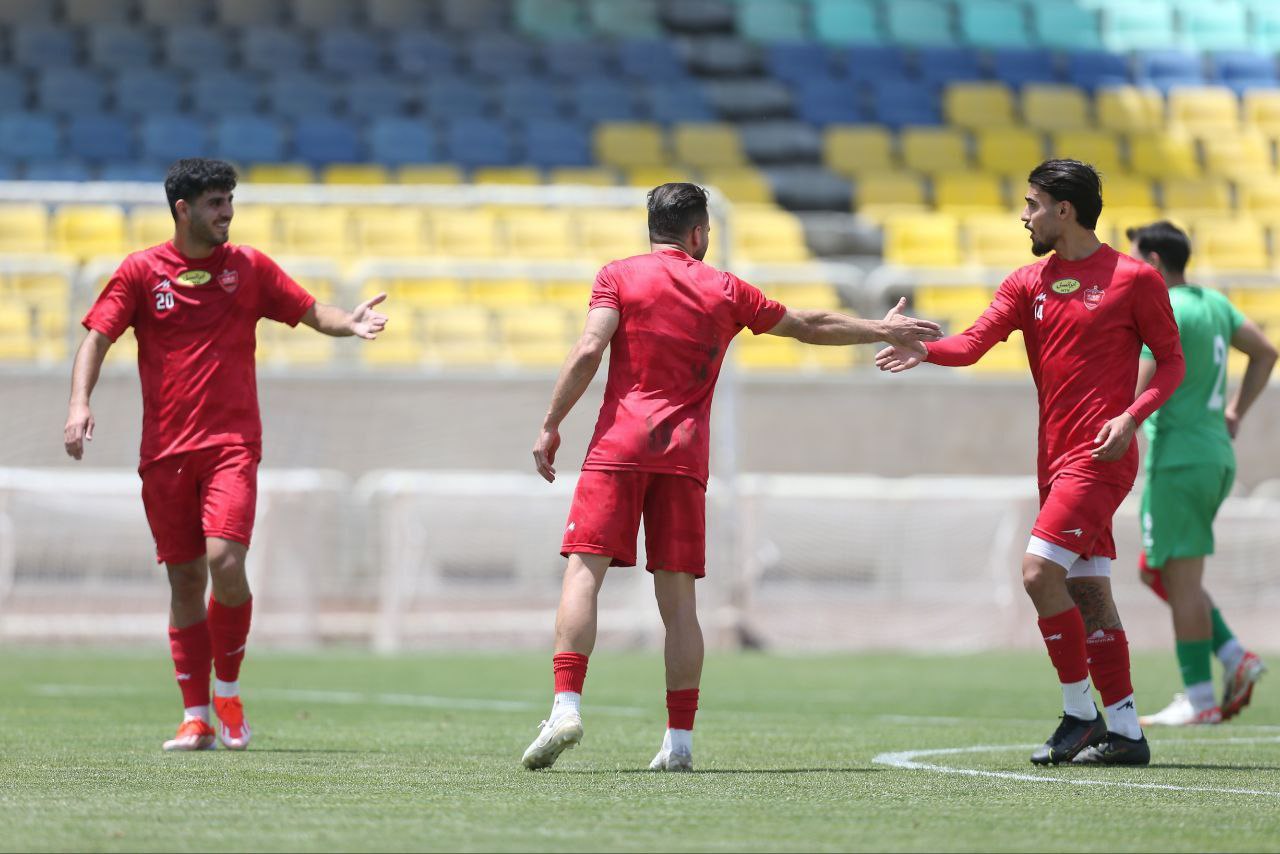 پیروزی پرگل پرسپولیس مقابل تیم جوانان +تصاویر