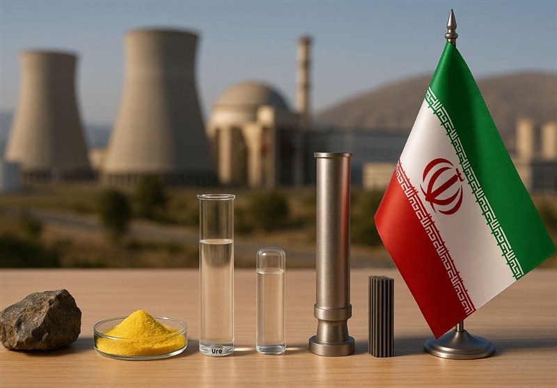 چرخه کامل سوخت هسته‌ای ایران؛ از استخراج “اورانیوم” تا تولید سوخت و رادیودارو