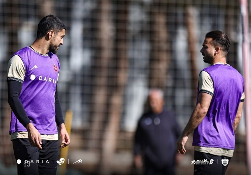 چهره‌های جنجالی در تمرین پرسپولیس