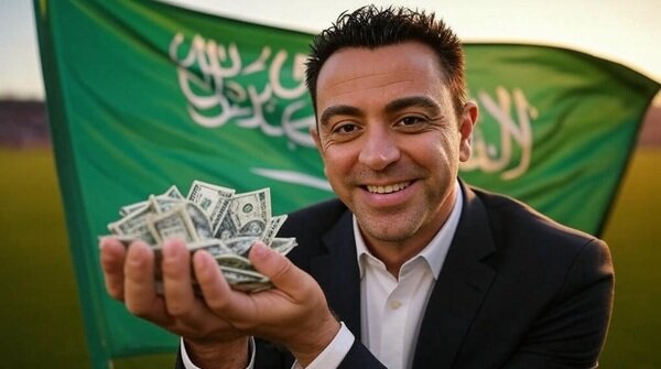 ژاوی با دلار عربستان گران‌ترین مربی جهان می‌شود