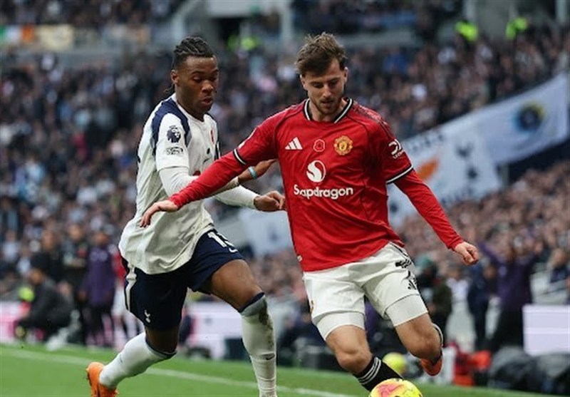 کامبک ناموفق تاتنهام؛ منچستریونایتد از شکست گریخت