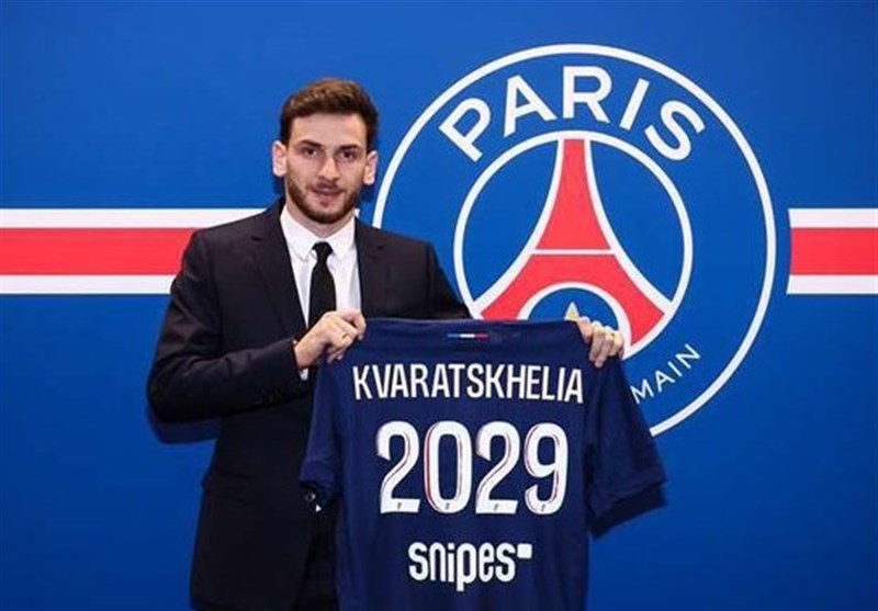 کوارتسخلیا پس از پیوستن به PSG؛ این یک رؤیاست!