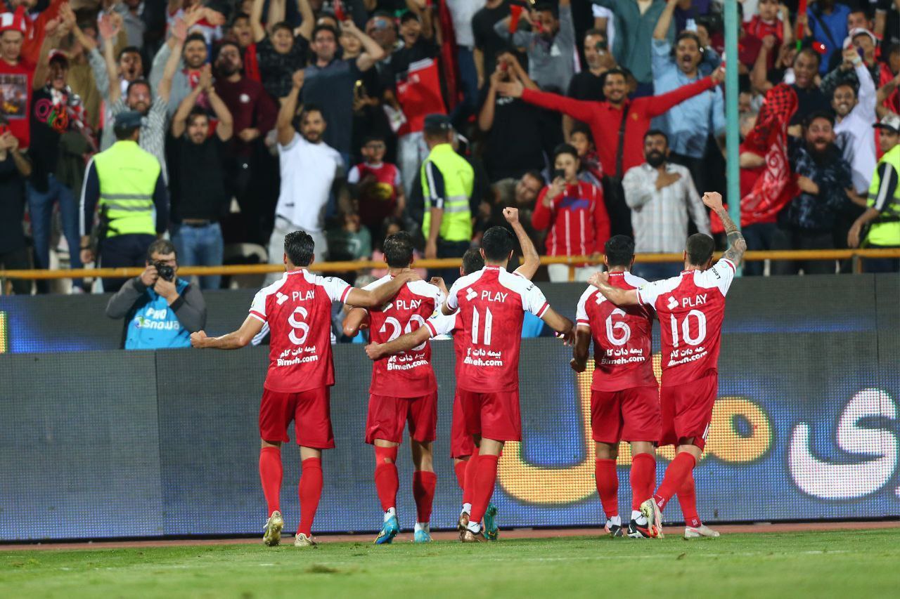 گزارش تصویری: بازی رفت پرسپولیس ۱-۰ گل گهر