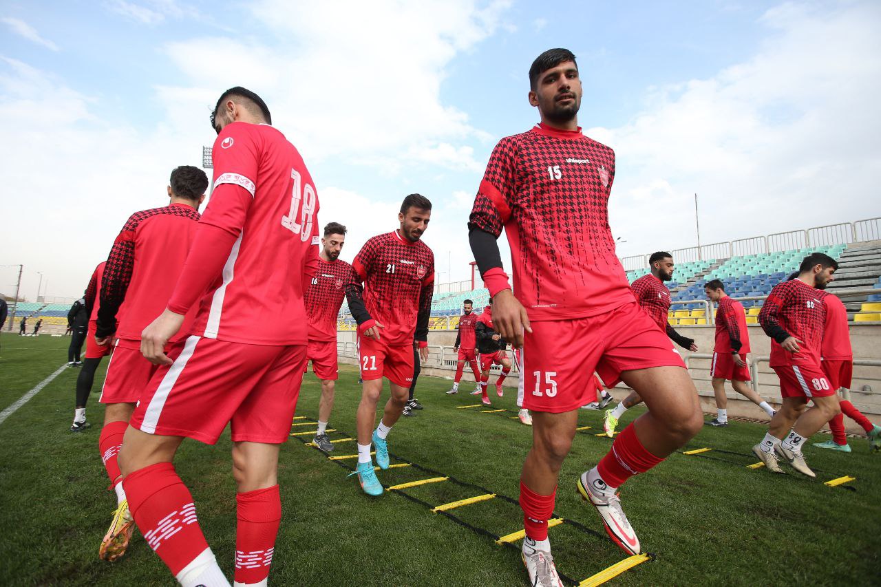 گزارش تصویری: تمرین پنجشنبه ۲۶ آبان پرسپولیس
