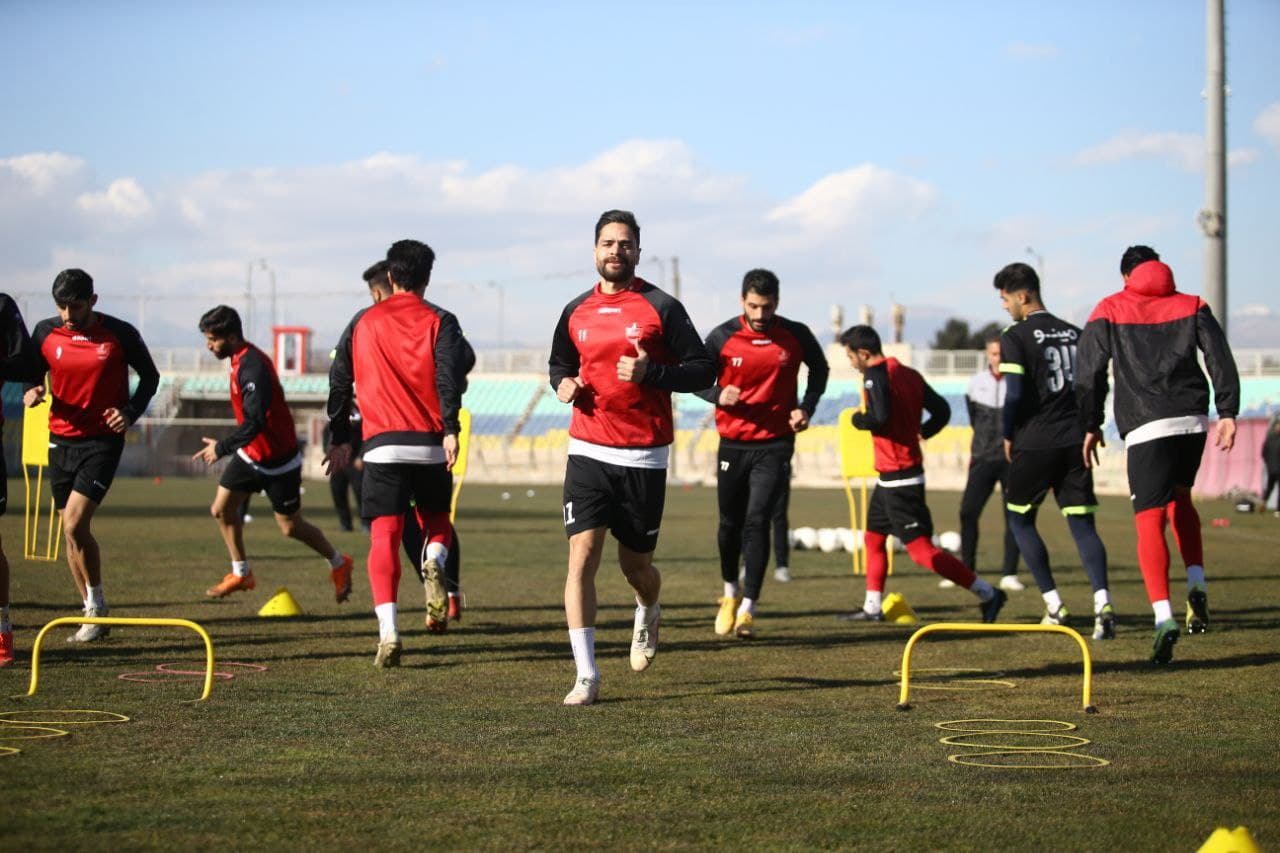 گزارش تصویری: تمرین چهارشنبه ۲۲ دی پرسپولیس