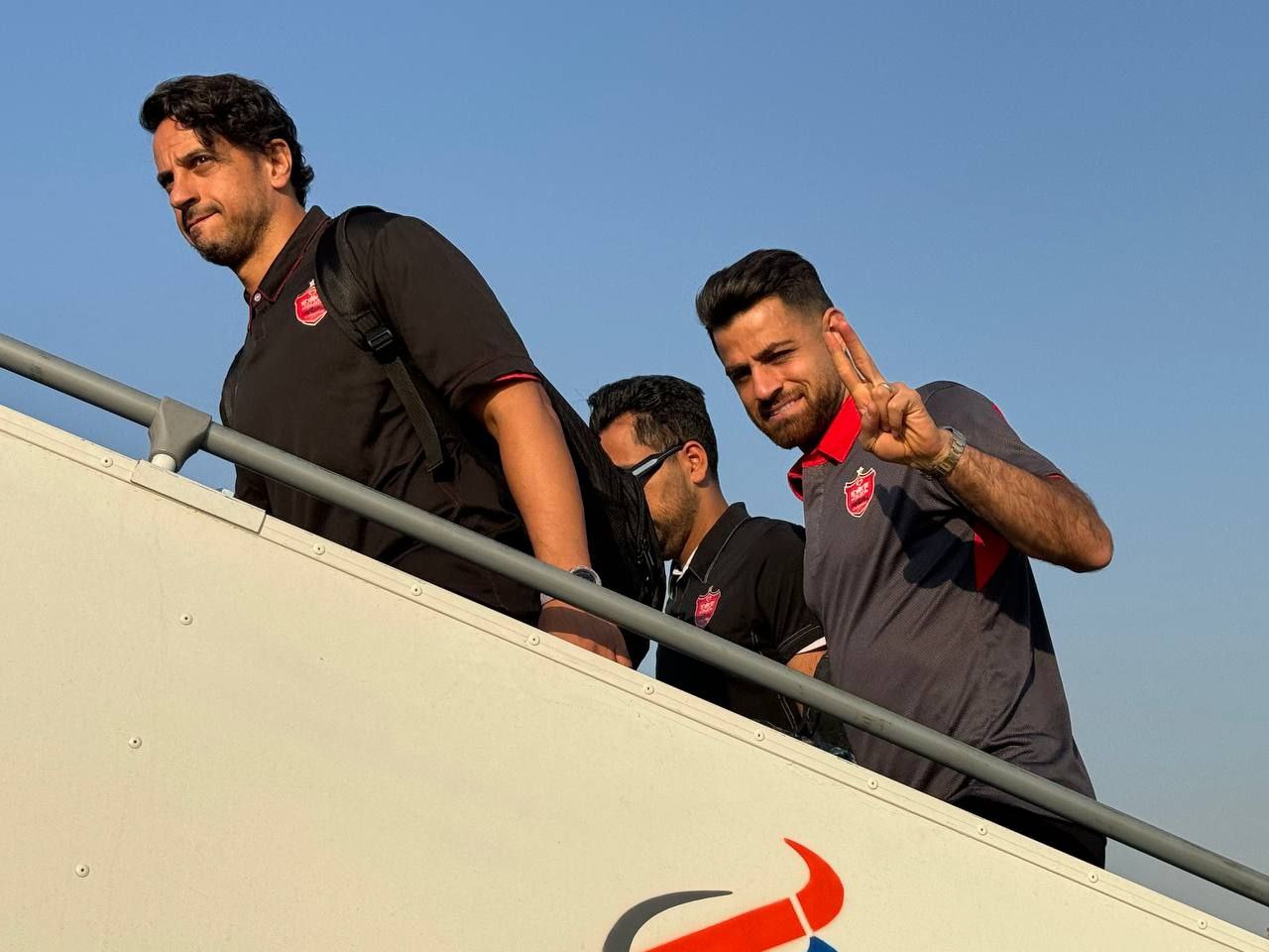 گزارش تصویری: سفر کاروان پرسپولیس به قطر