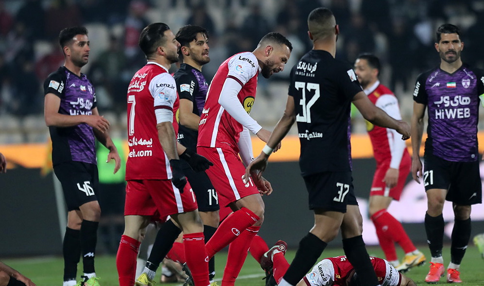 گزارش تصویری: مسابقه برگشت پرسپولیس ۰-۱ هوادار