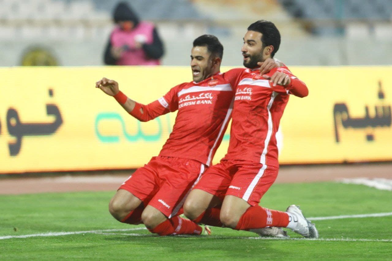 گزارش تصویری: مسابقه رفت پرسپولیس ۲-۱ تراکتور