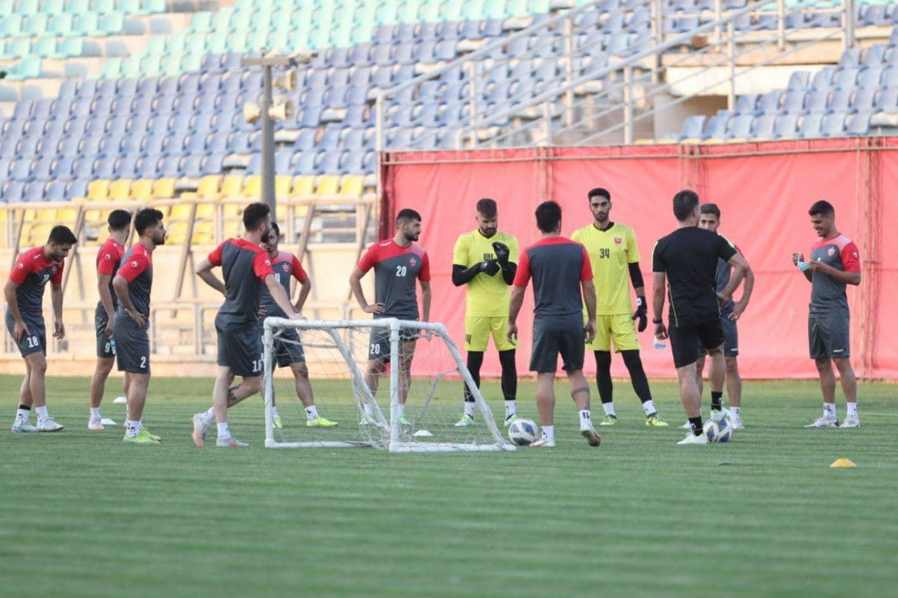گزارش تمرین پرسپولیس / انجام اولین تمرین حامد پاکدل با پرسپولیس +تصاویر