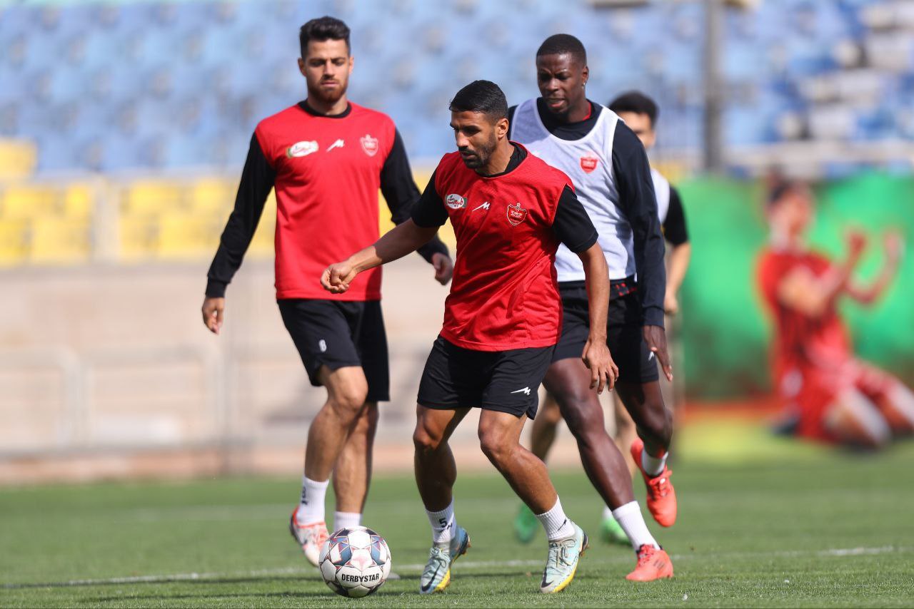 گزارش تمرین پنجشنبه پرسپولیس +تصاویر