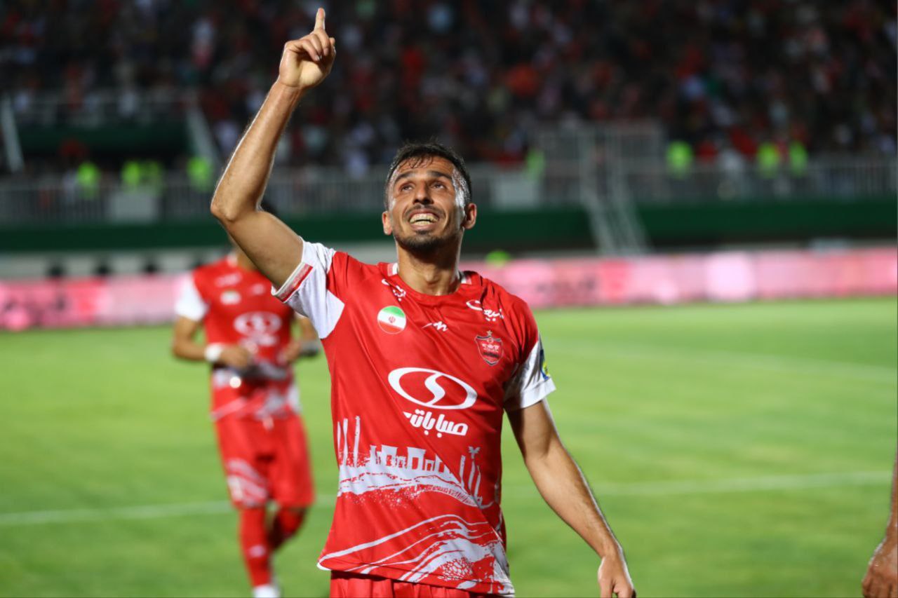گل هزارم پرسپولیس به نام سعید صادقی