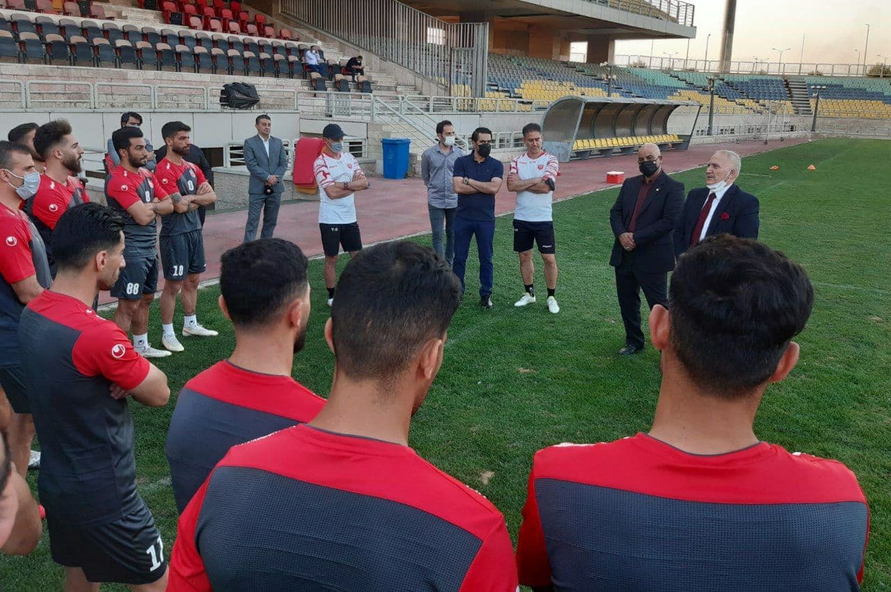 گلزن دربی تاریخی در تمرین پرسپولیس / کلانی: برای سربلندی پرسپولیس بجنگید