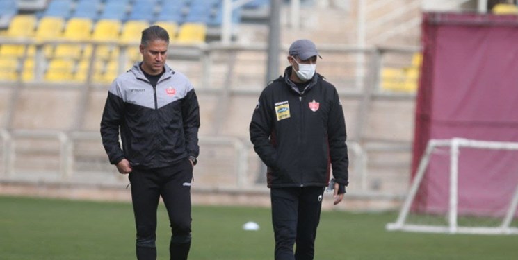 گل‌محمدی و کامیابی نیا در تمرین پرسپولیس شرکت کردند